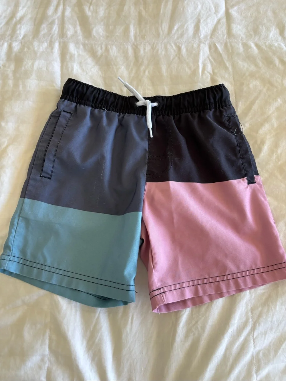 Boys small 6/7 Swim Trunks Shorts  Lot of 4  Message to separate